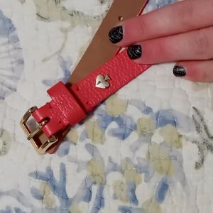 Kate spade bow belt